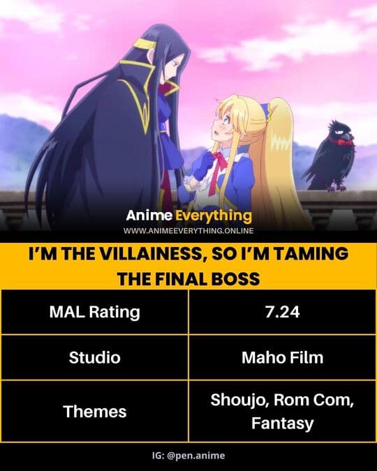 I’m the Villainess, So I’m Taming the Final Boss