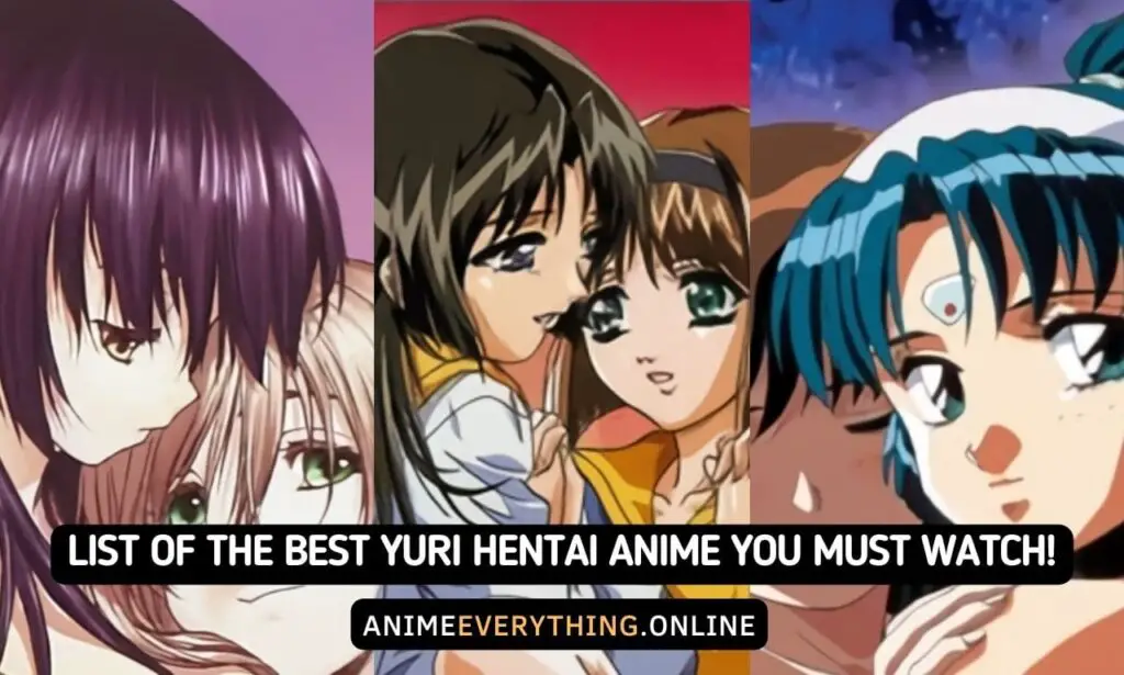 Lista dos melhores animes de Yuri Hentai que você precisa assistir!