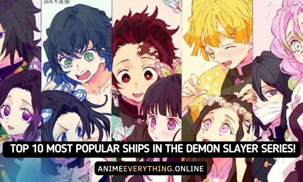 ¡Los 10 barcos más populares de la serie Demon Slayer!