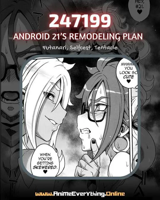 Plan de remodelage d'Android 21 (247199) - Top 10 des doujins Dragon Ball Hentai