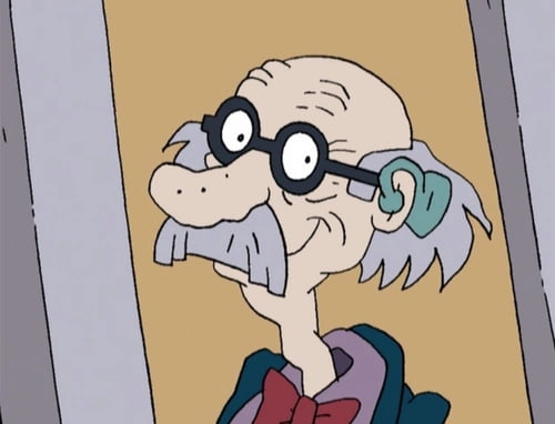 Grandpa Lou - List of Cartoon Old Man With Mustache