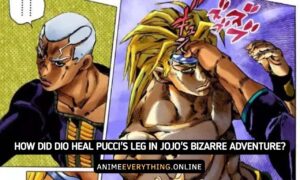Comment Dio Heal Pucci's Leg In JoJo's Bizarre Adventure