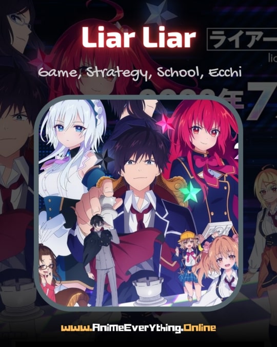 Liar Liar - meilleur anime de l'été 2023 à regarder