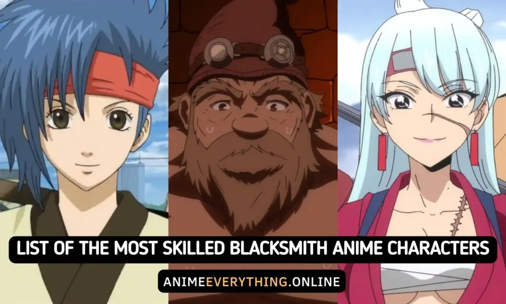 Lista de los personajes de anime de Blacksmith más hábiles