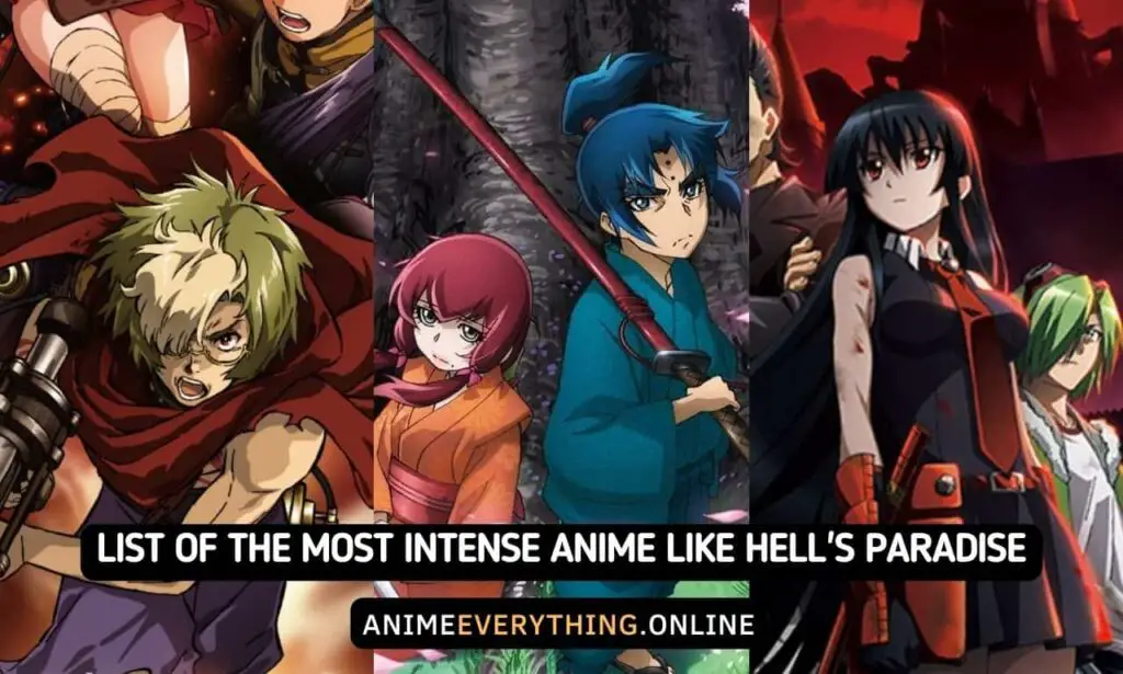 Lista dos animes mais intensos Like Hell's Paradise