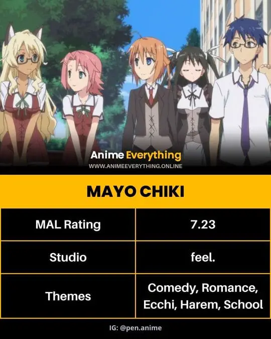 Mayo Chiki - meilleur anime où le mc est un piège