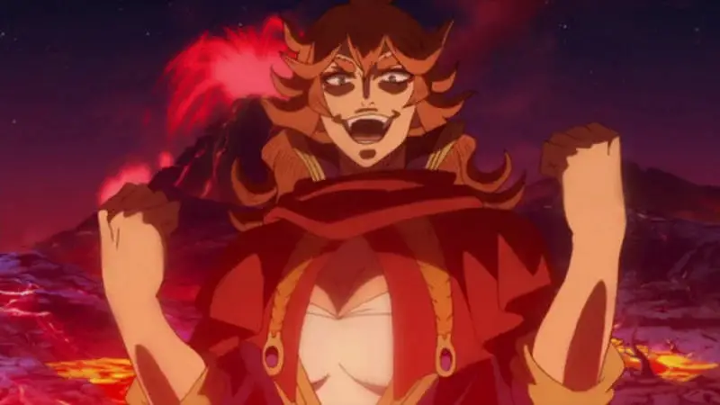 Mereoleona Vermillion (Black Clover) - popular fire users in anime