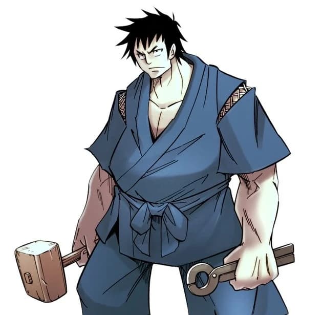Mosuke - best male blacksmith characters