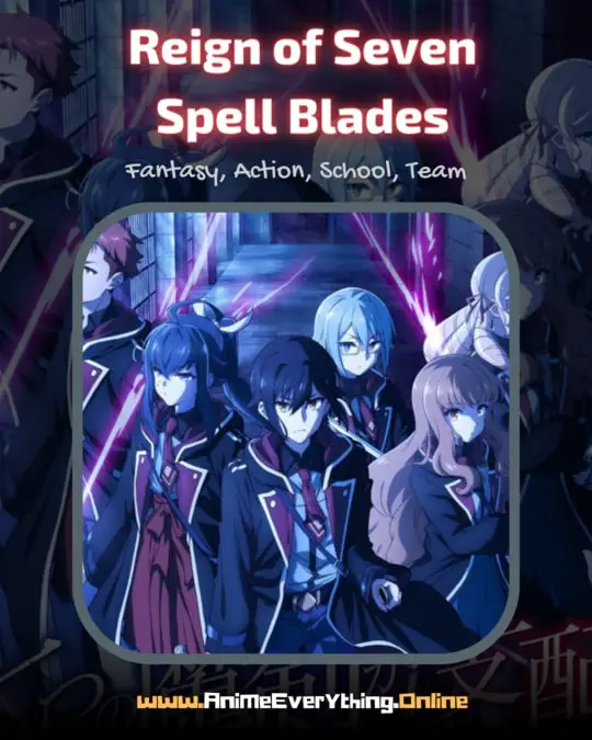 Reign of Seven Spell Blades – meilleur anime de l'été 2023 à regarder