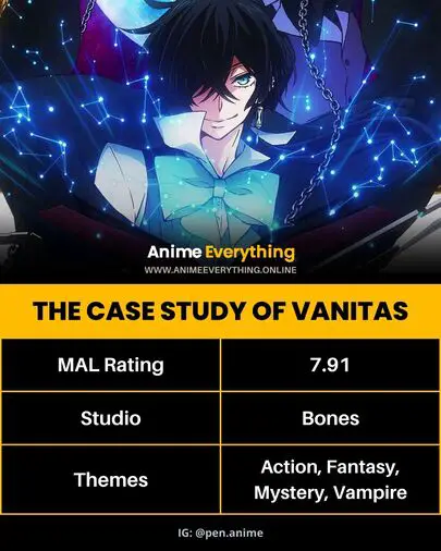 Vanitas no Karte - Anime with Revenge and Romance