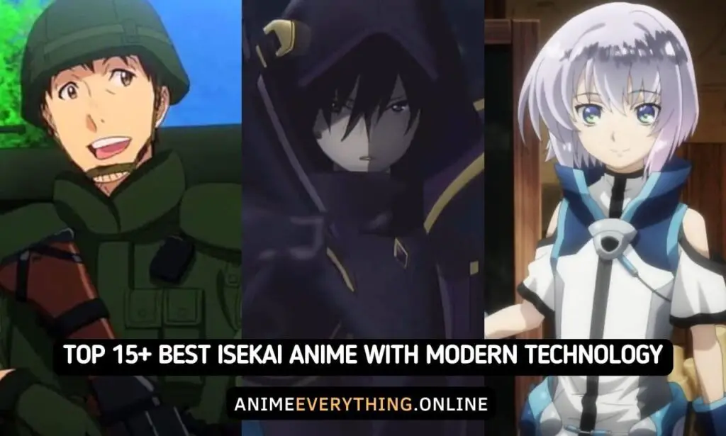 Top 15+ I migliori anime Isekai con tecnologia moderna