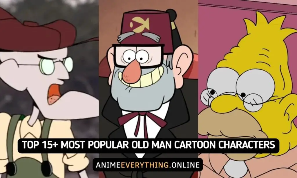 Top 15+ der beliebtesten Zeichentrickfiguren alter Männer