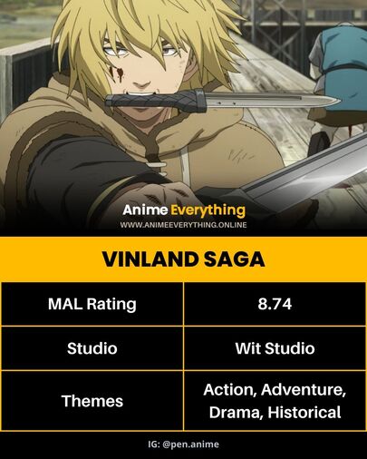 Vinland Saga - Anime sulla vendetta con un MC vendicativo