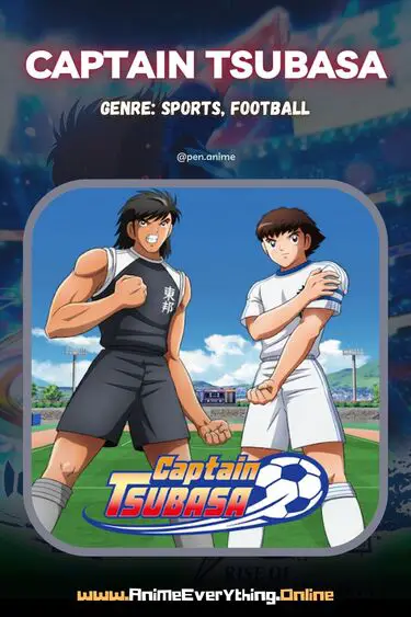 Captain Tsubasa - best soccer anime like Ao Ashi