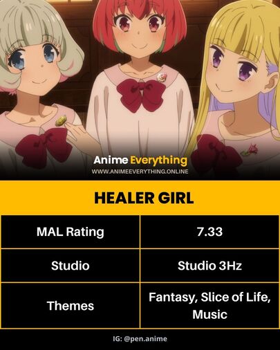 Healer Girl – bester Anime wie eine Parallelwelt-Apotheke