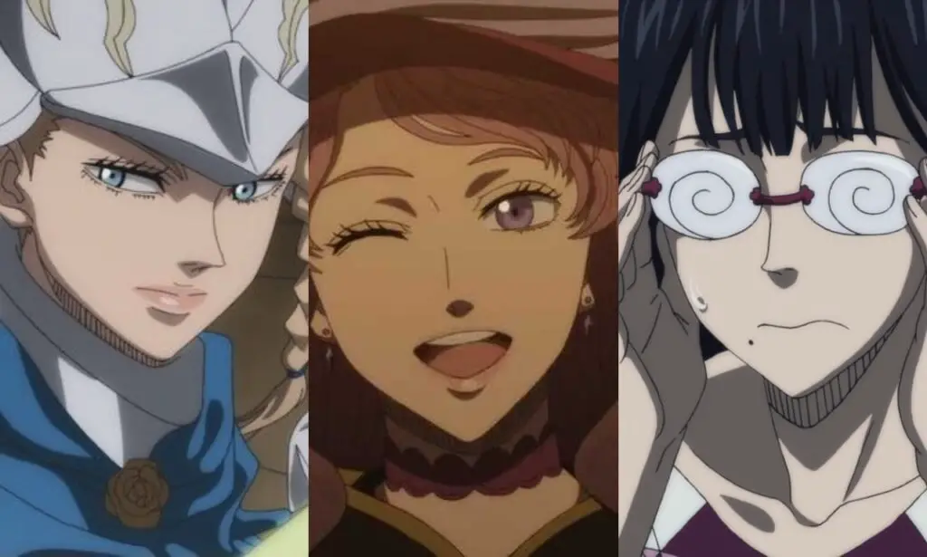 black clover female characters