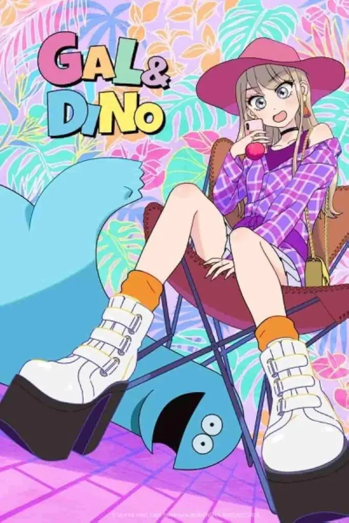 Gal & Dino - Best Gyaru anime with a gal female MC