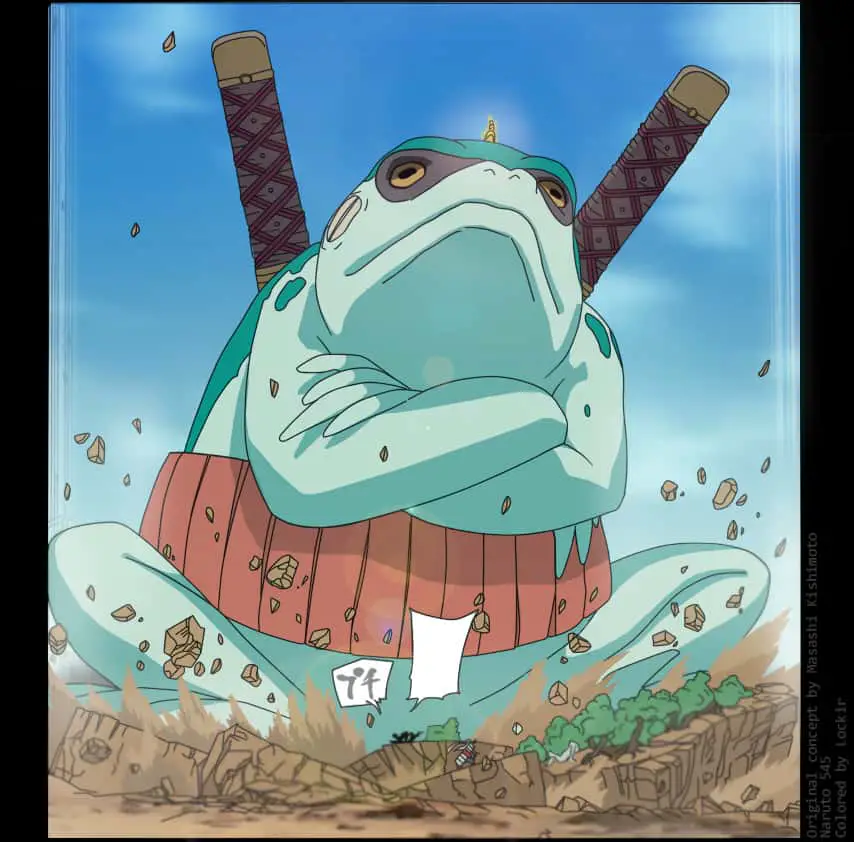 Gamahiro, the Frog Swordsman