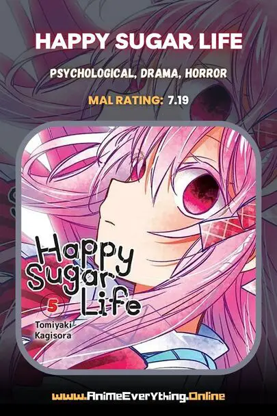 Happy Sugar Life - meilleur manga avec yandere