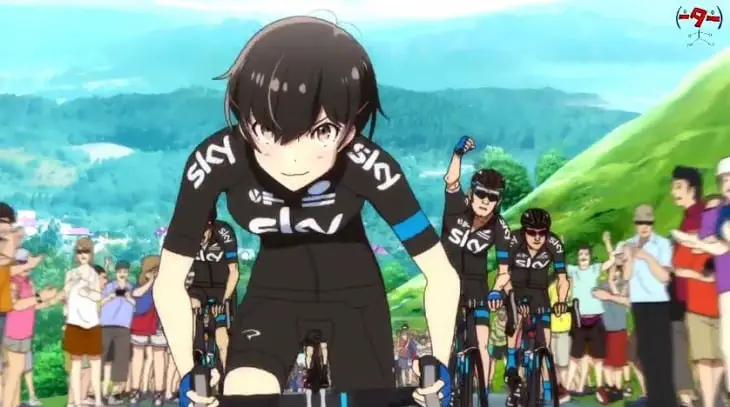 Hill Climb Girl - best anime about cycling 