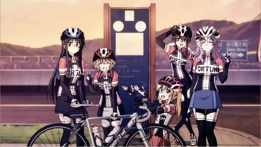 Long Riders! - best anime about cycling 