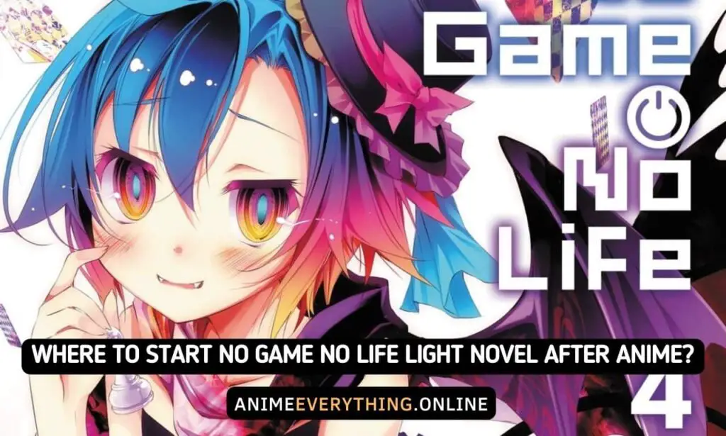 Par où commencer No Game No Life Light Novel après l'anime?