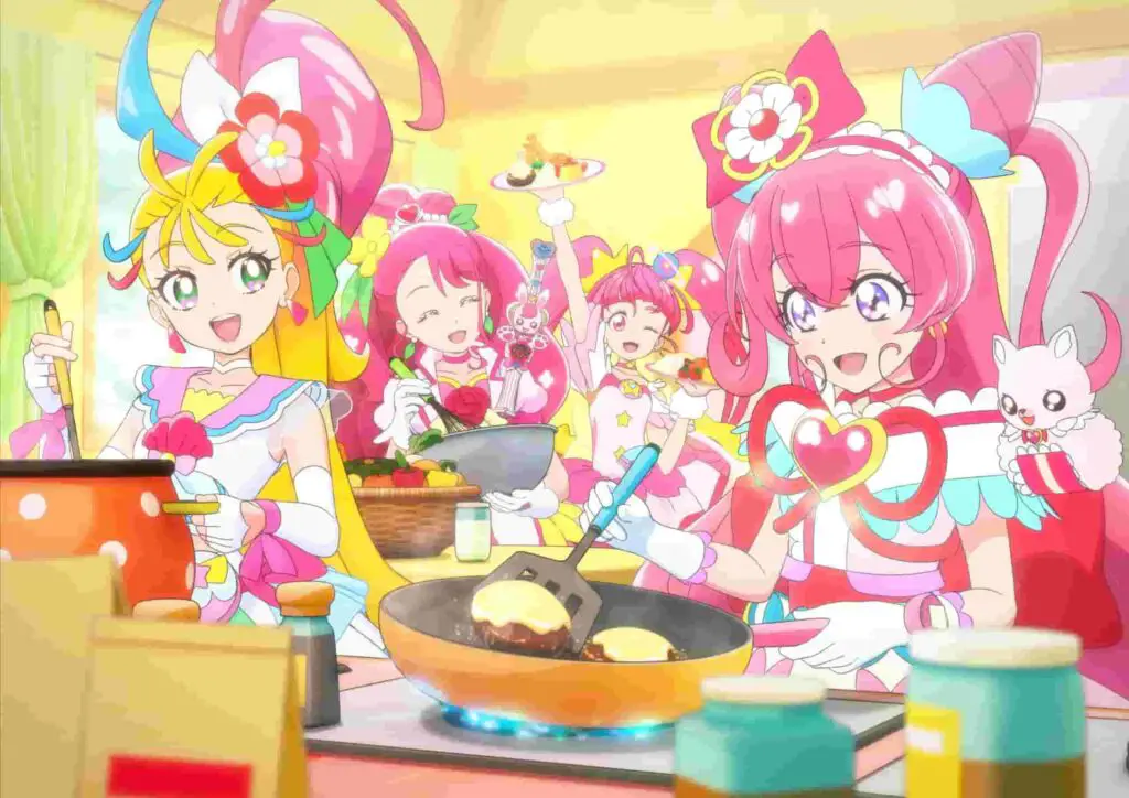 Delicious Party Pretty Cure - best anime about food