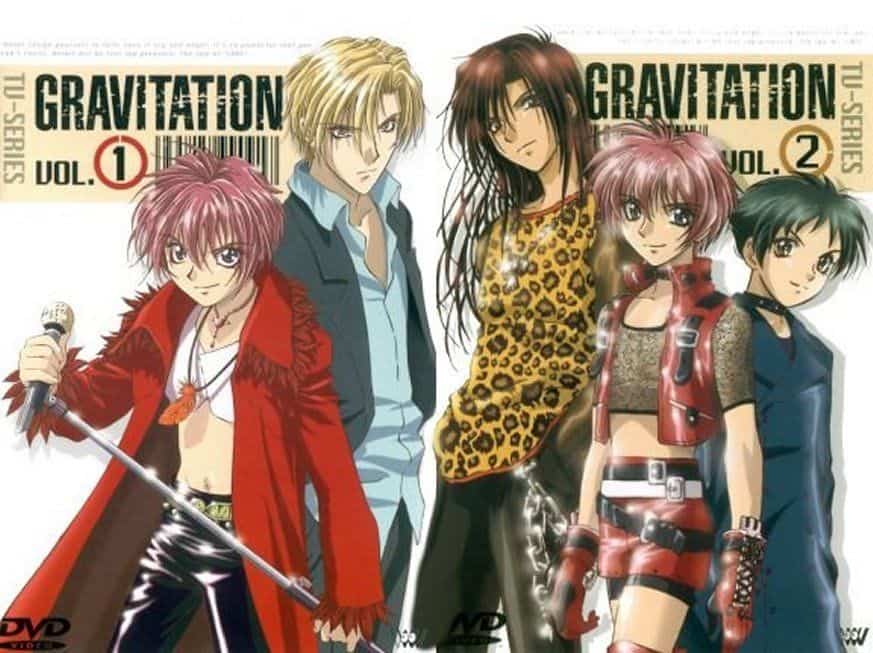 Gravitation - Anime à propos des groupes