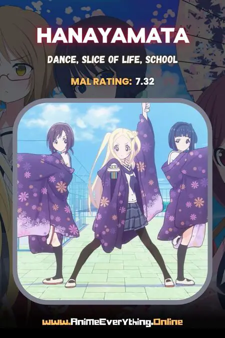 Hanayamata – Meilleur anime dansant