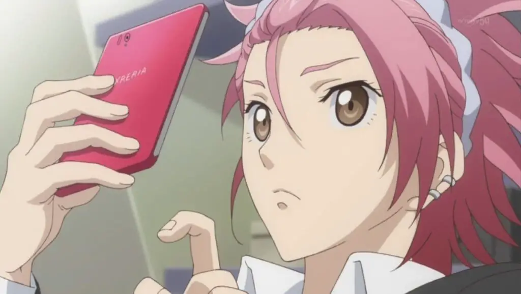 Ryu - lindos garotos de anime com cabelo rosa
