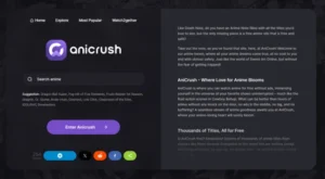 AniCrush può essere guardato gratuitamente
