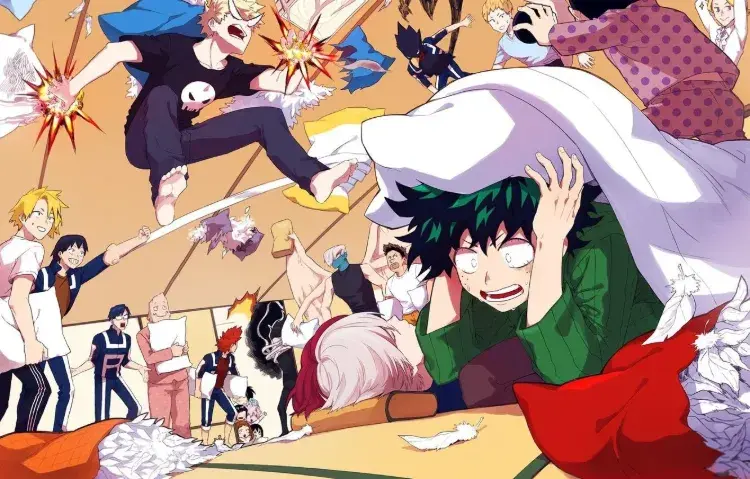 Sleepover With My Hero Academia Class 1-A